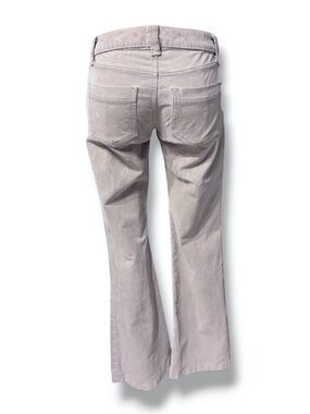 GAP Warm Grey Curvy Low Rise Corduroy Flare Pants Size 1 VINTAGE